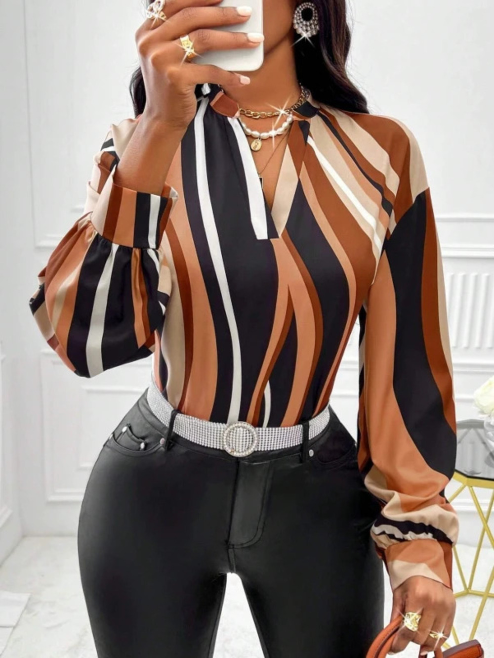 ZARA Fashionable Long Sleeve Top